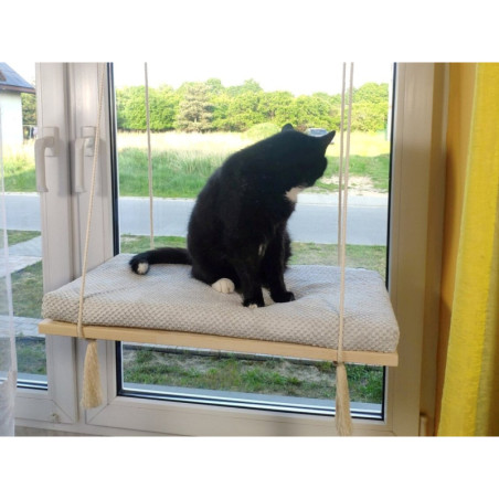 Cat Window Shelf – The Sunny Spot 75 cm SH-W-F75-G