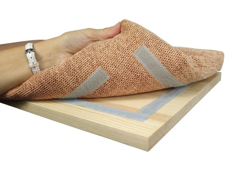 Półka drewniana, okienna dla kota, wisząca PŁASKA 75 cm SH-F-75G