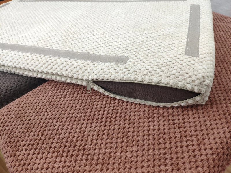 Półka drewniana, okienna dla kota, wisząca PŁASKA 75 cm SH-W-F75-G