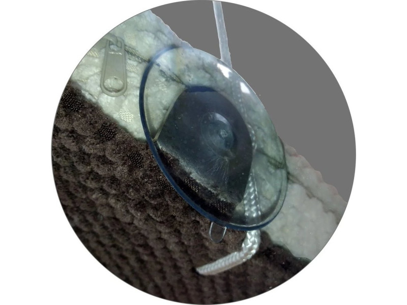 Półka okienna dla kota, łóżko wiszące, huśtawka z widokiem, 60 cm, SH-W-A60-G