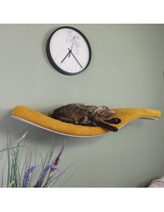 Półka ścienna dla kota, wisząca FALA, NL 95 cm, SH-M-W95-UL 2