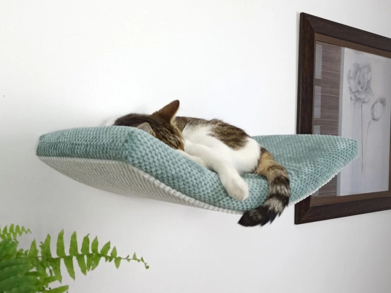 Cat wall shelf, hanging ARCH 95 cm SH-M-A95