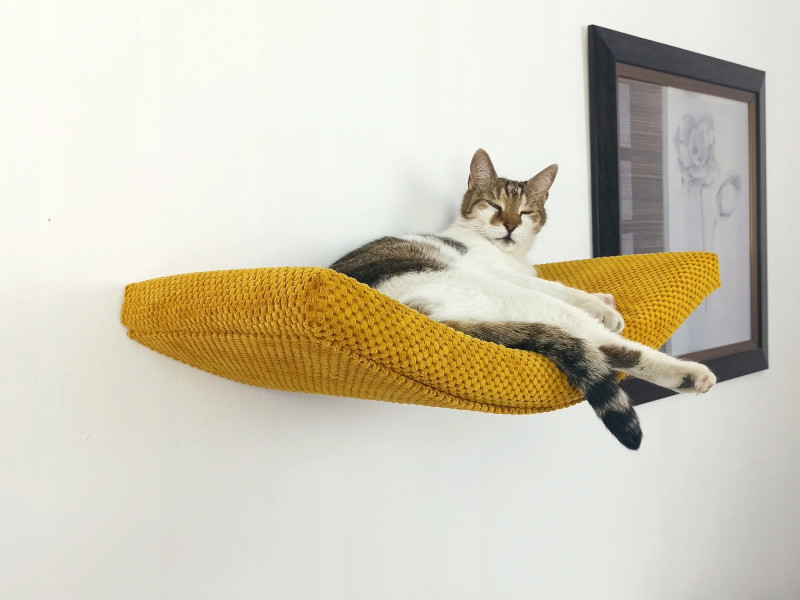 Cat wall shelf, hanging ARCH 95 cm SH-M-A95