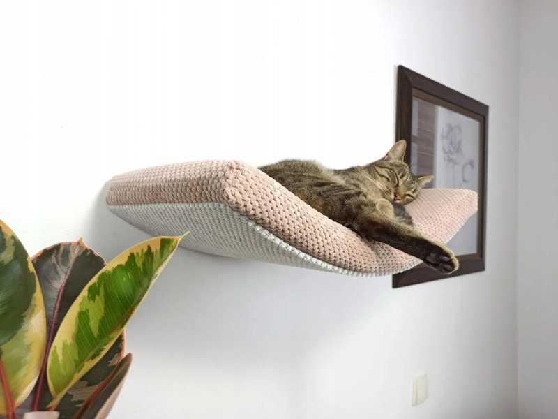 Cat wall shelf, hanging ARCH 95 cm SH-M-A95